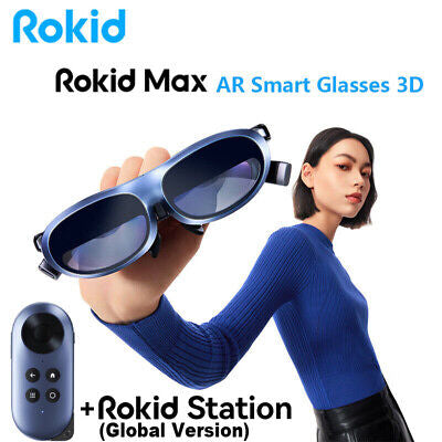 Rokid Max AR Glasses: 360-Inch Immersive Micro-OLED Display for Ultra-Smooth, Customized Viewing Experience
