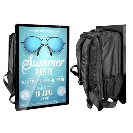 MEYA - SE 22 High Brightness Digital LCD Backpack for Advertising and Promotions