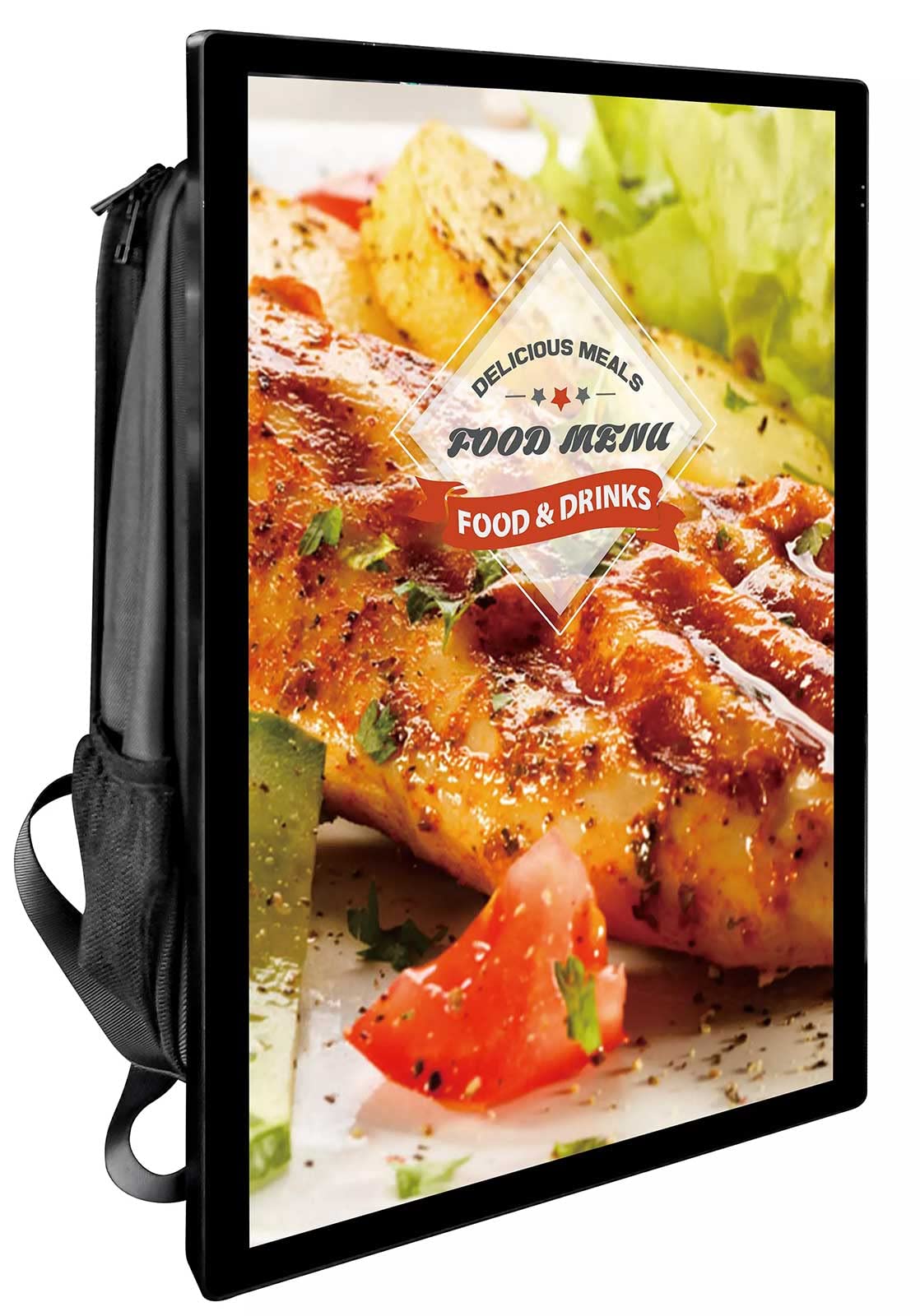 MEYA - SE 22 High Brightness Digital Touch Screen LCD Backpack