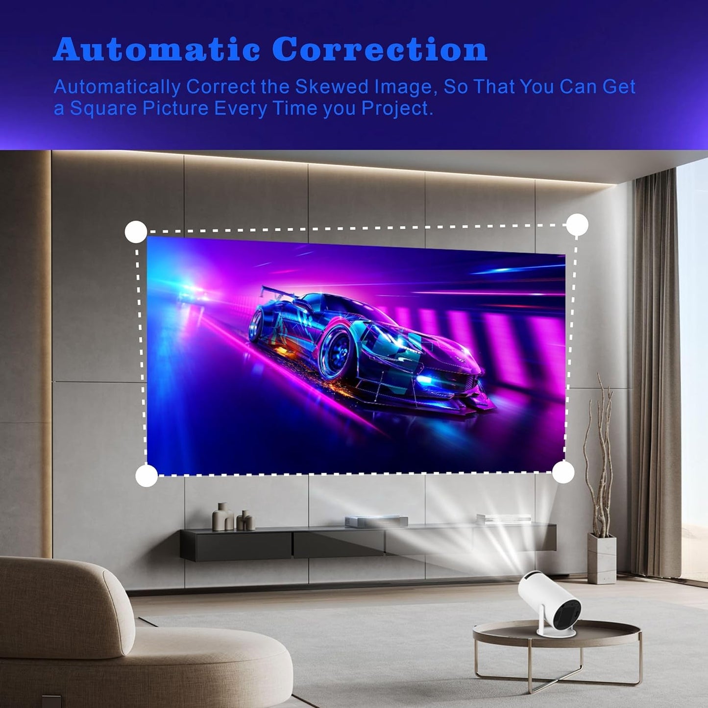 media mea HY 300 Pro 4K Projector for Home and Commercial Applications